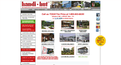 Desktop Screenshot of handi-hut.com
